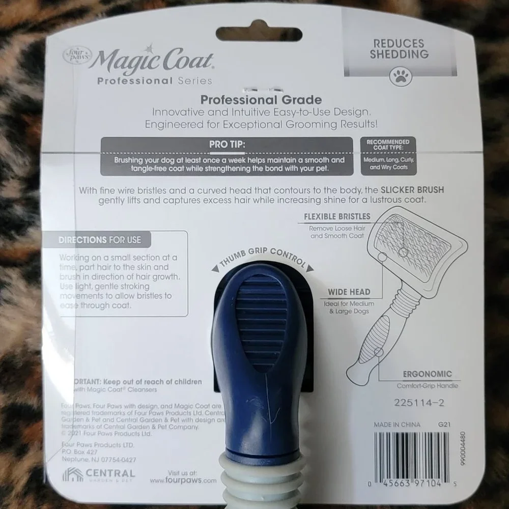 Pet Slicker Brush Magic Coat Dog or Cat .. New!